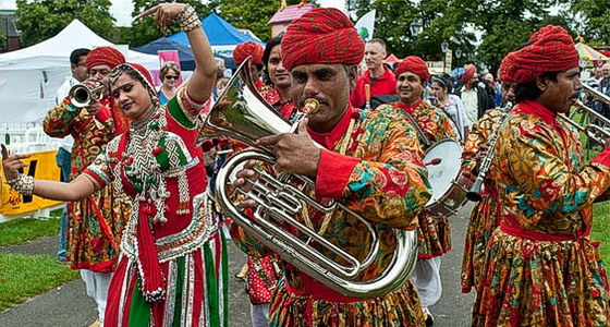 FMM 2014 - Jaipur Maharaja Brass Band